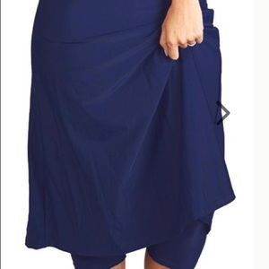 Swim skirt and shirt